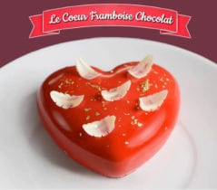 coeur framboise chocolat