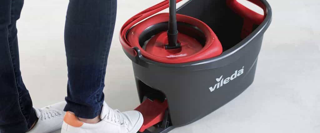 Kit de lavage VILEDA Turbo Smart Système. Serpillère + seau