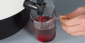 stérilisateur bocaux robinet