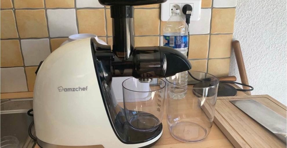 avis test essai extracteur de jus horizontal amzchef pas cher