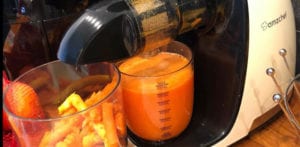 avis test essai extracteur de jus amzchef pas cher