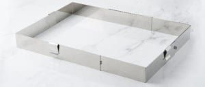 meilleur cercle cadre entremet gâteau pâtisserie extensible