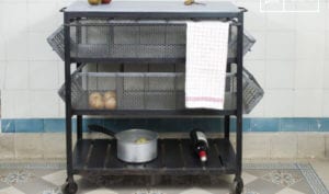 meilleure desserte cuisine roulettes