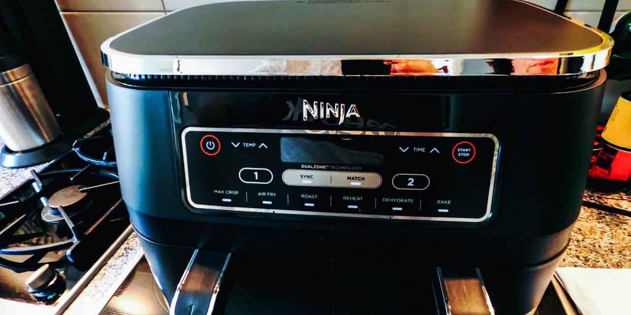 Friteuse sans huile Dual Zone Ninja Foodi Max - 9,5L, 2 tiroirs, 6