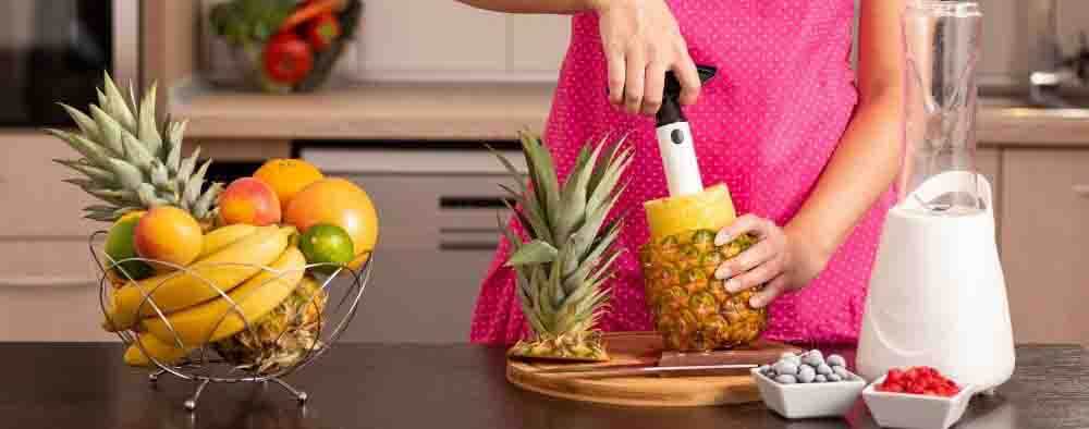 meilleur coupe ananas tranche découpe ananas
