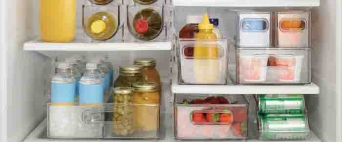 meilleur organisateur frigo réfrigérateur bac boites rangement