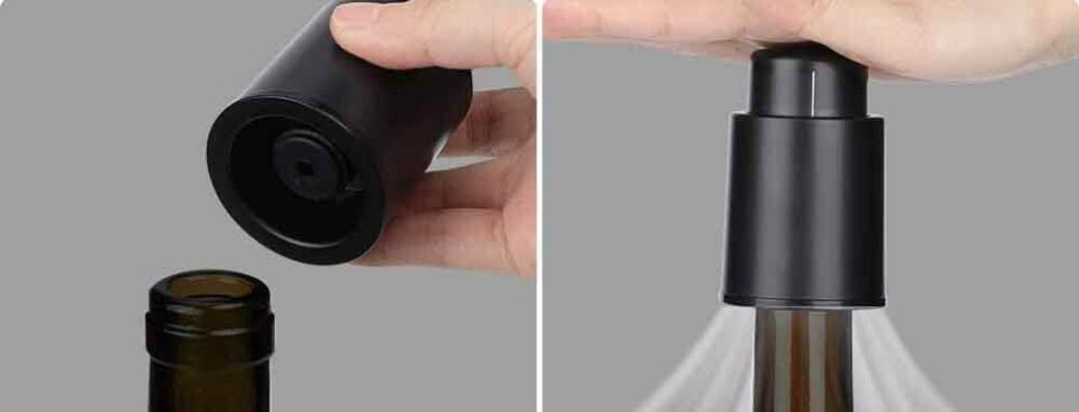 meilleur bouchons bouteille de vin réutilisable