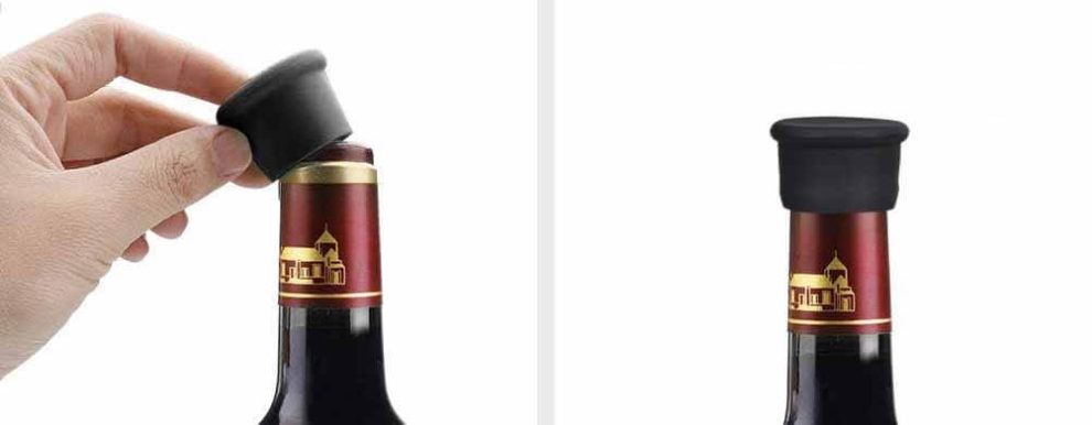 meilleur bouchons bouteille de vin réutilisable
