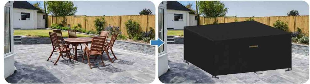 meilleure housse bache protection salon table de jardin