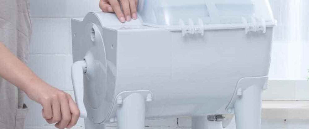 meilleure machine a laver manuelle sans électricité pédale