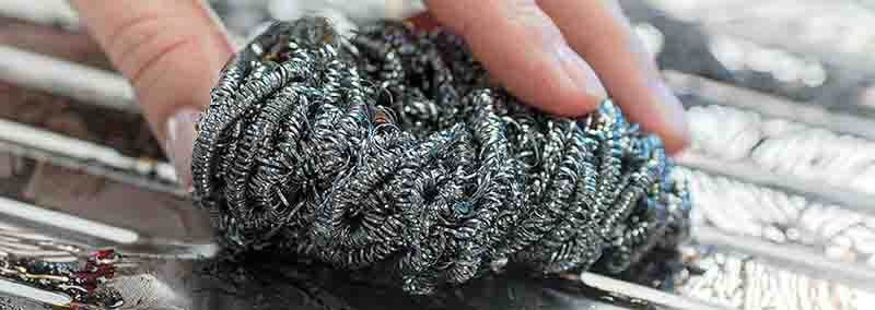 meilleure paille de fer eponge metallique tampon a récurer