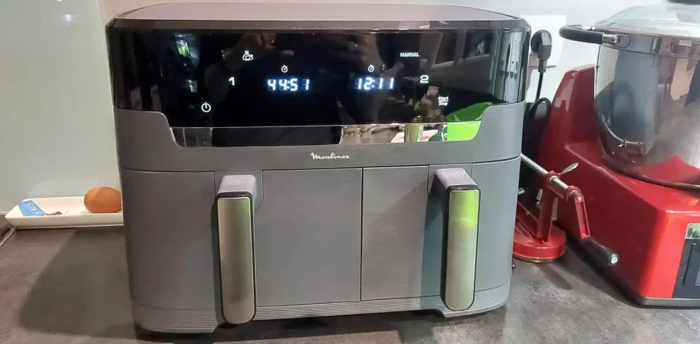 avis test essai airfryer moulinex dual easy fry