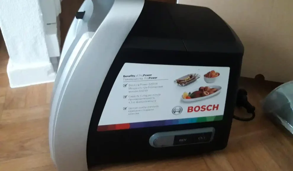 avis test essai hachoir viande électrique bosch propower