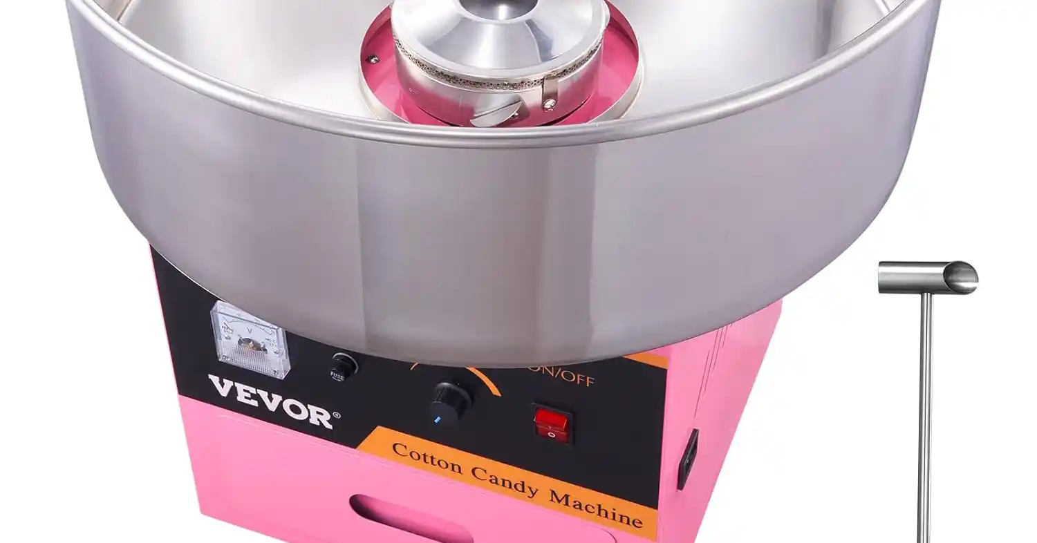 avis test essai machine barbe papa vevor