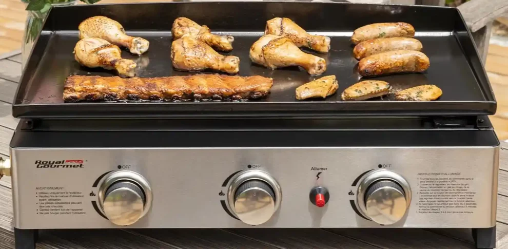 avis test essai plancha gaz royal gourmet