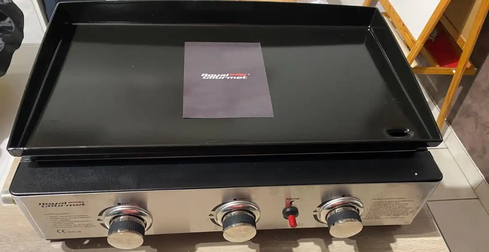 avis test essai plancha gaz royal gourmet