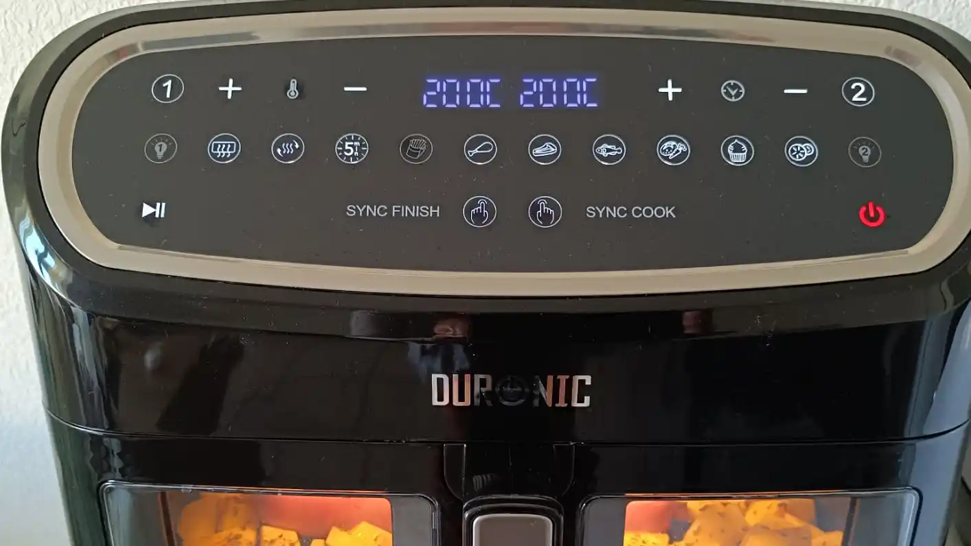 avis test essai airfryer duronic af34 bk