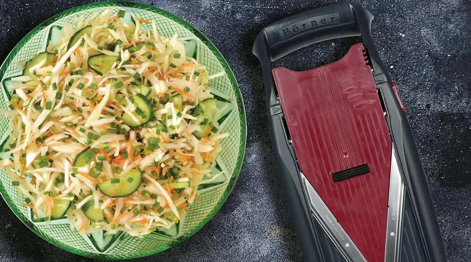 avis test essai mandoline coupe légumes borner vital