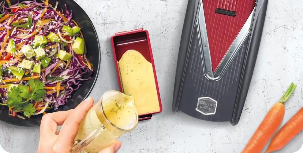 avis test essai mandoline coupe légumes borner vital