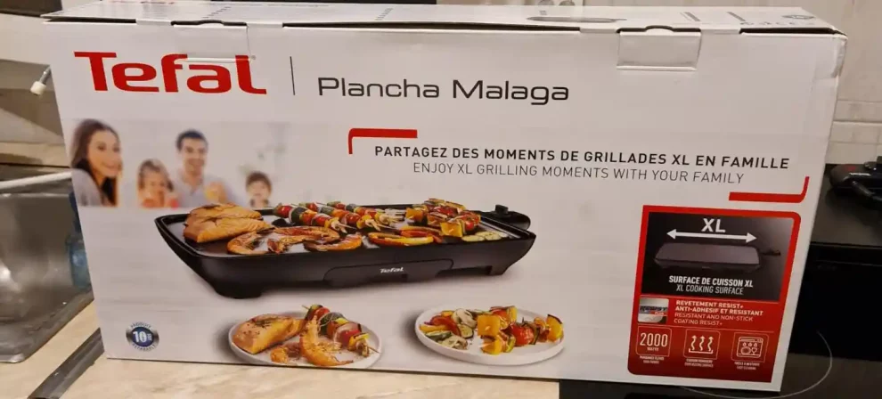 avis test essai plancha grill tefal malaga