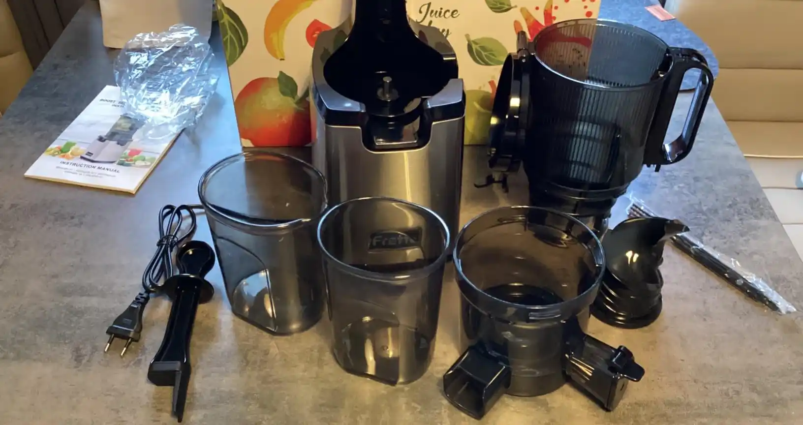 avis test essai extracteur de jus fretta