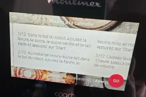 avis test essai robot patissier moulinex i coach touch